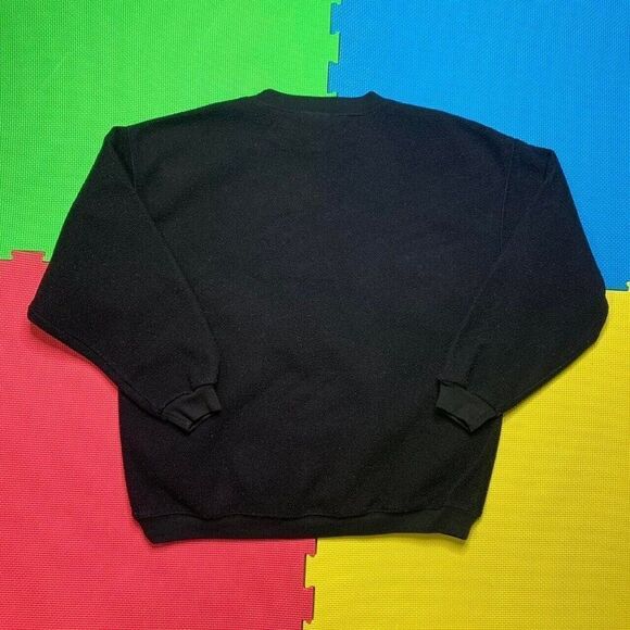 Vintage Mickey Size XL? Long Sleeve Crew Neck Sweatshirt Men's Texture Piling - Picture 2 of 4